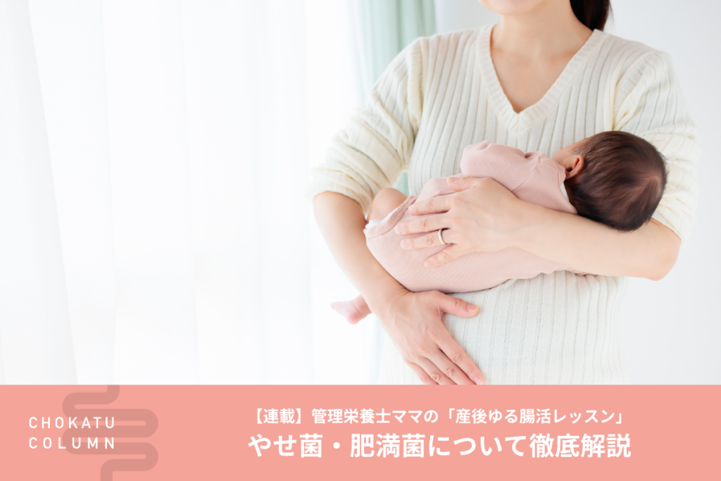 やせ菌・肥満菌について徹底解説【連載：管理栄養士ママの「産後ゆる腸活レッスン」】